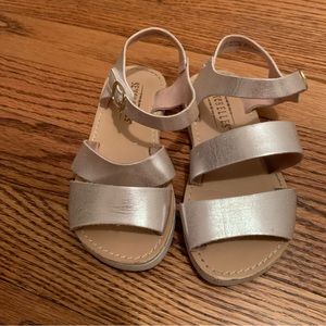 Seychells Gold Sandals Size 9